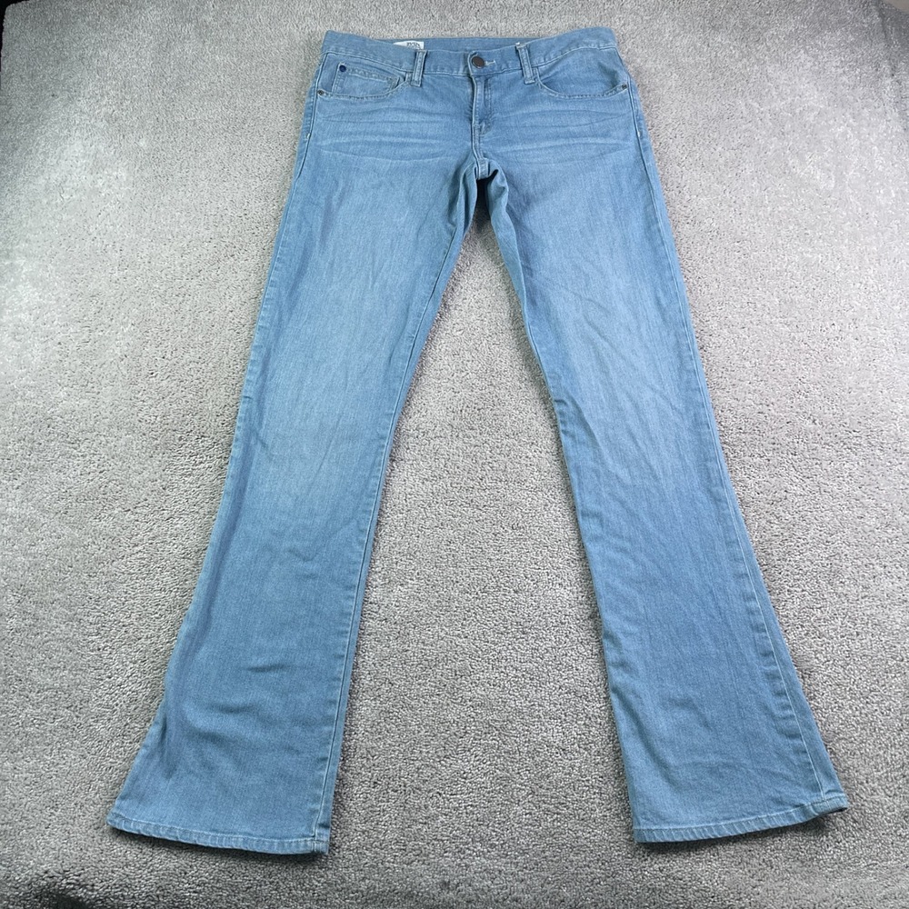 Gap Jeans Womens 31 12 Tall Blue Skinny Bootcut Light Wash Stretch Denim Casual